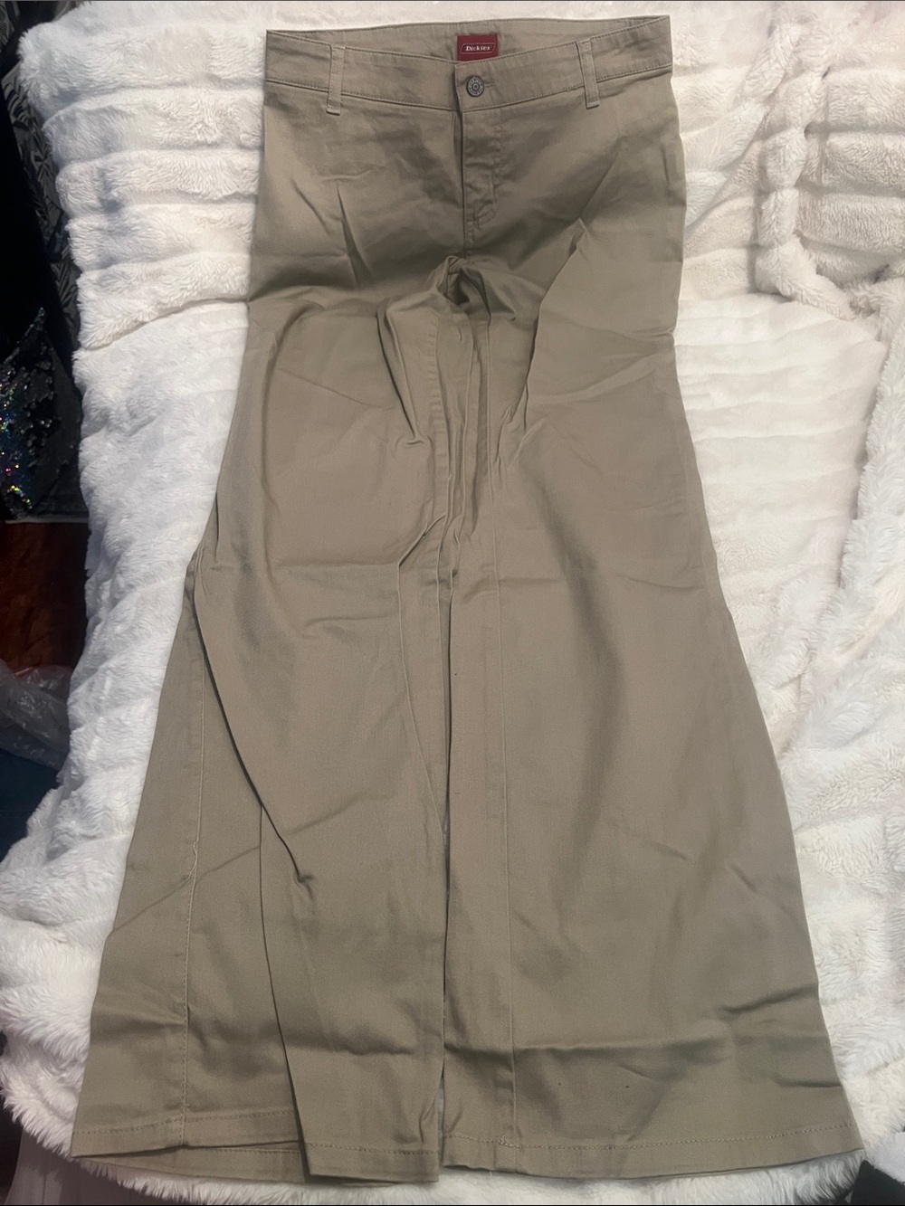 Dickies Khaki Boot Cut Work Pants in Light Tan (NWOT)